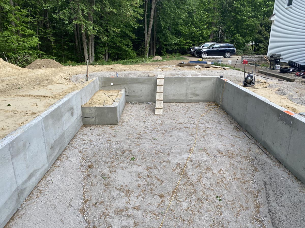 Inground Pool Construction Step 8
